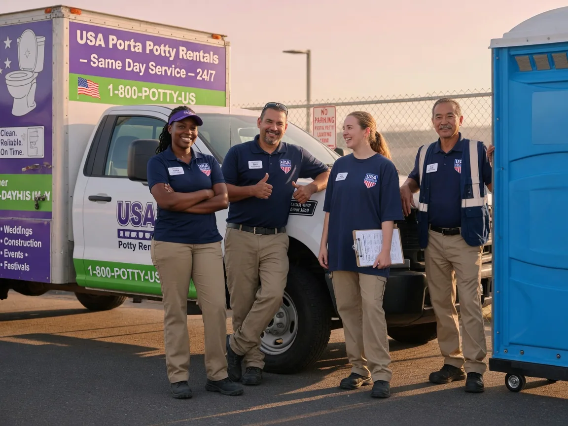 Porta Potty Rental company in Neville, OH