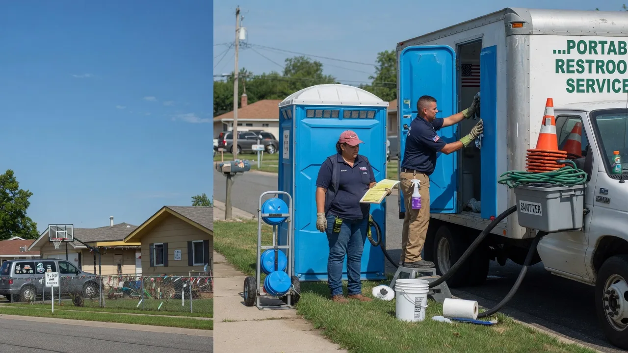 Portable Toilet Rental in Neville, OH near me